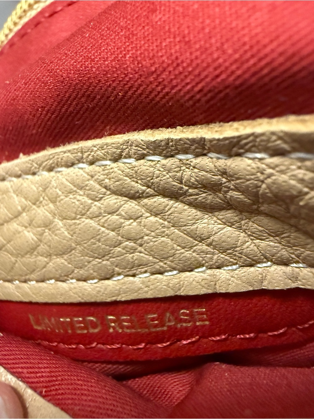NWT Hammitt Kyle Small Toasty Sand Brushed Gold Limited Release Crossbody - Picture 7 of 9